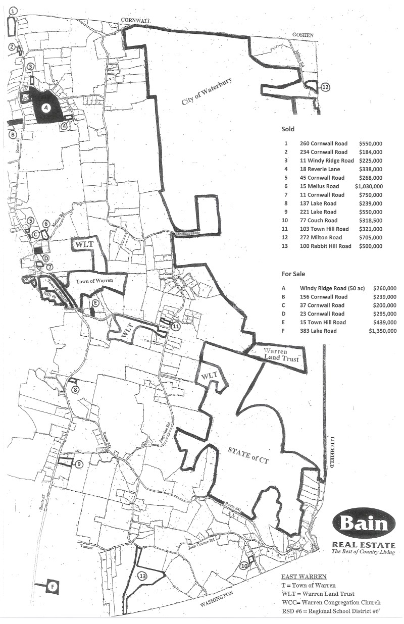 Bain Real Estate East Warren 2017 June Market Report.